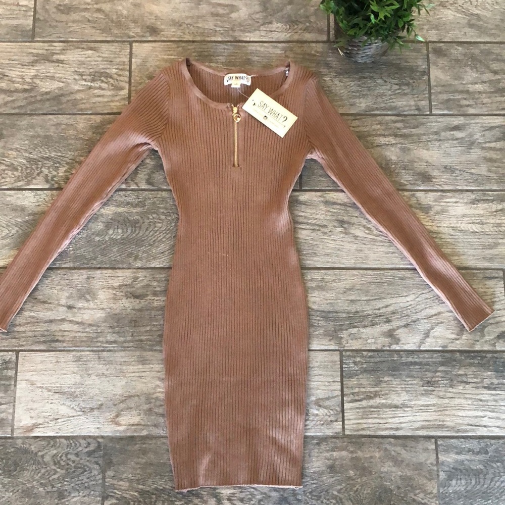 Brand new long sleeve dress!